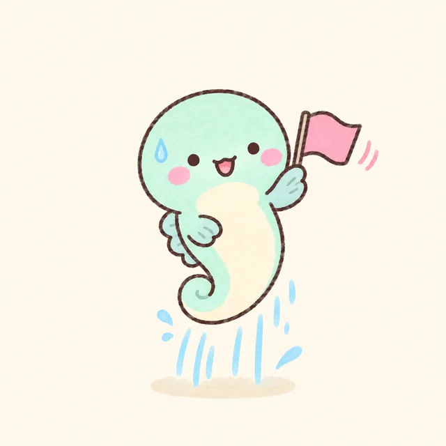 のぼり鰻のイラスト