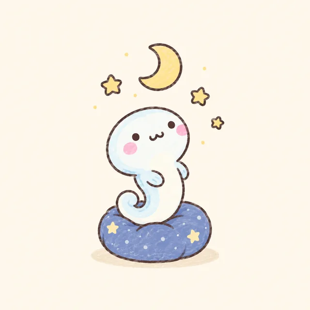 夢みるシラスのイラスト